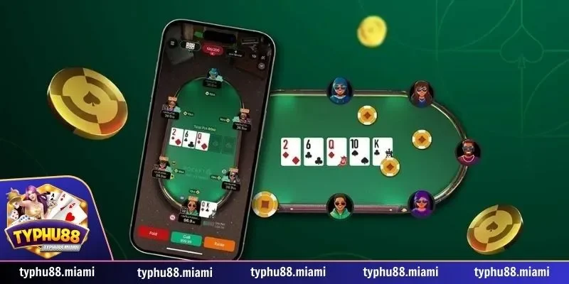 Những Kỹ Năng Chơi Poker Online Thắng Lớn 99% Tại Typhu88 3 Tập trung vào các lá bài trên bàn